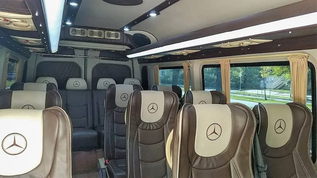Mercedes Sprinter business class 18 seats