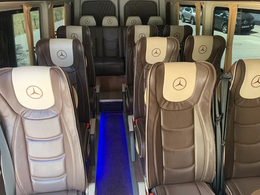 Mercedes Sprinter business class 18 seats
